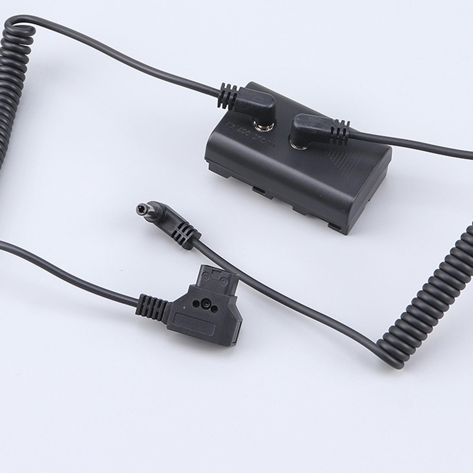 DC Coupler  to DC Cable Monitor  Battery Adapter for  Camera