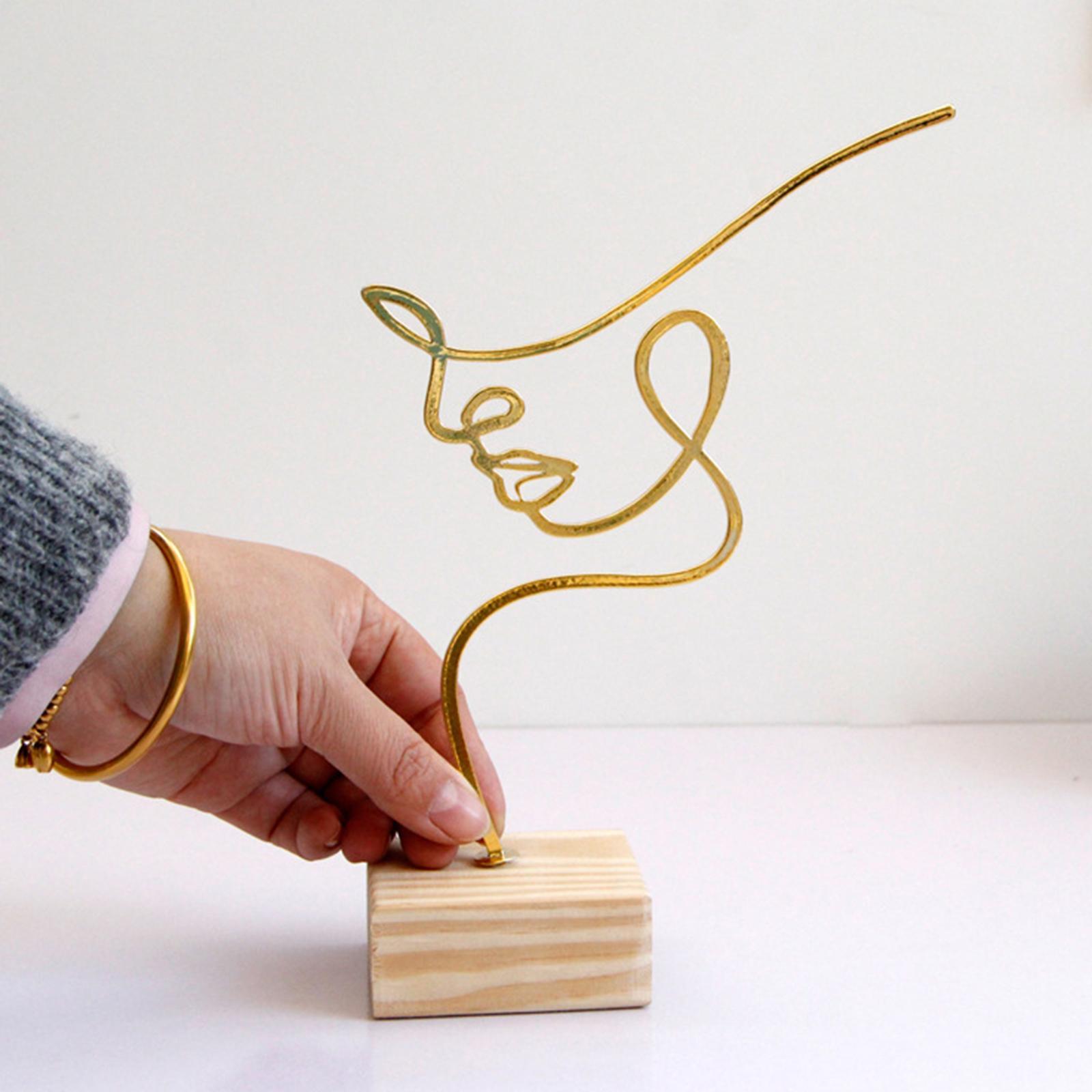 Abstract Art Sculpture Statue Ornament Crafts for Office Decor