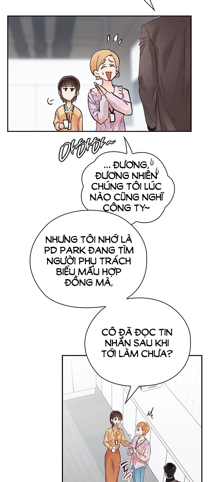 Trong Công Ty Thì Hãy Đứng Đắn chapter 30.2 - Trang 14