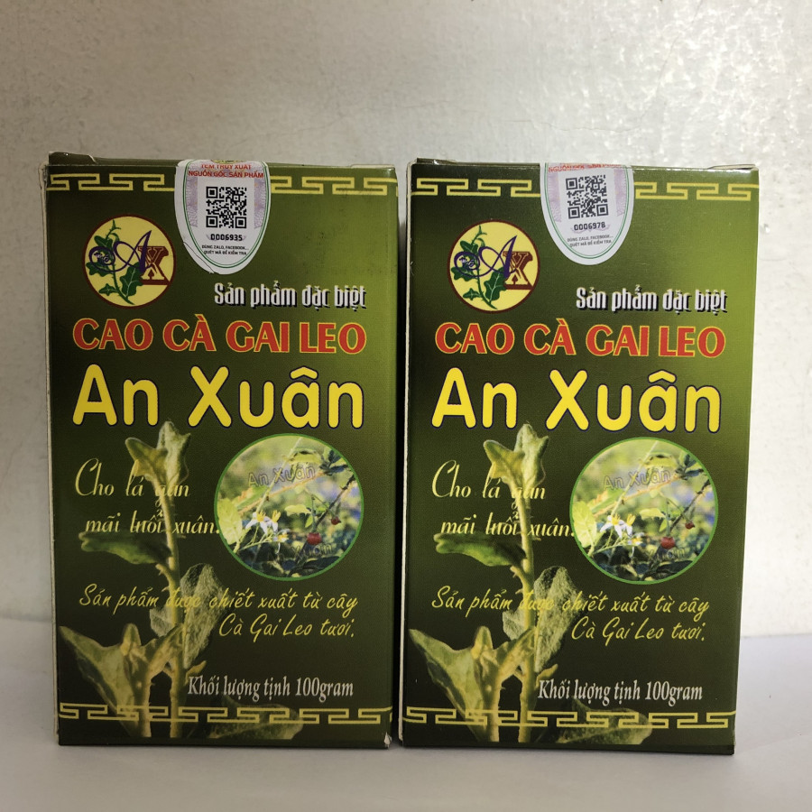 Cao Cà Gai Leo - Giải rượu, hạ men gan cấp tốc, combo 2