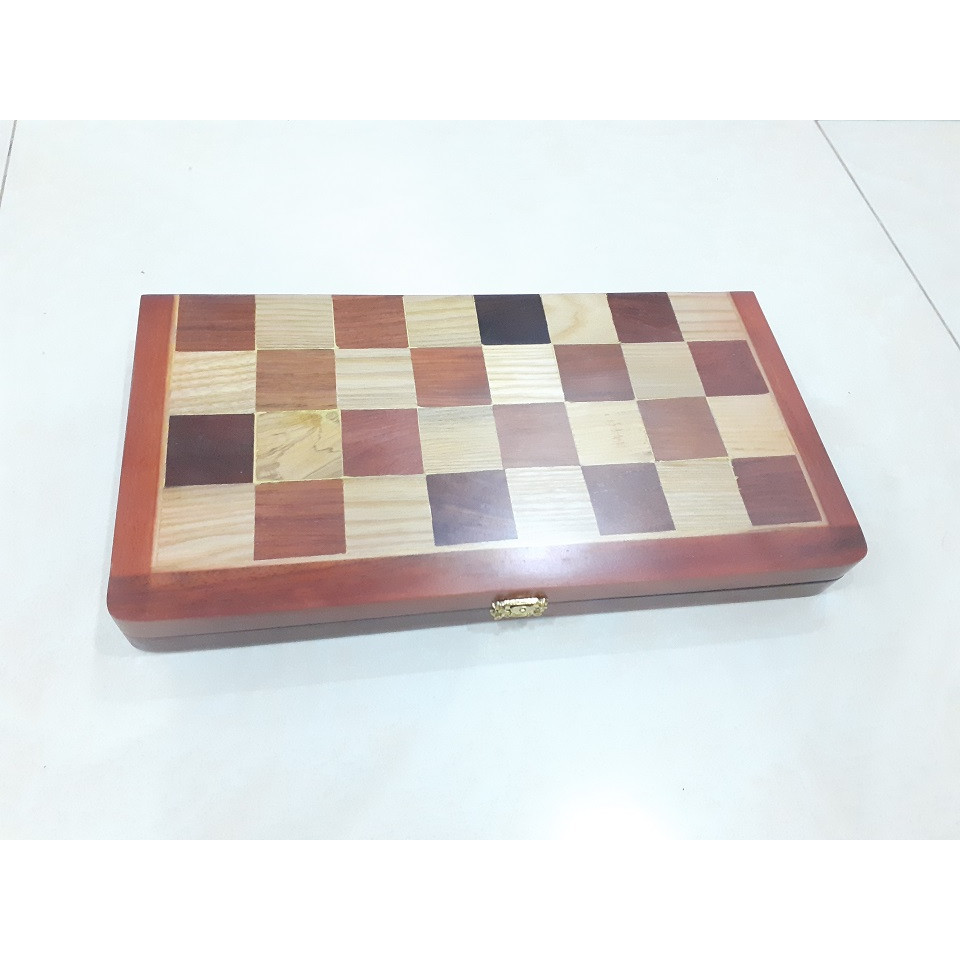 Bàn cờ vua bằng gỗ hương 35 x 36 cm