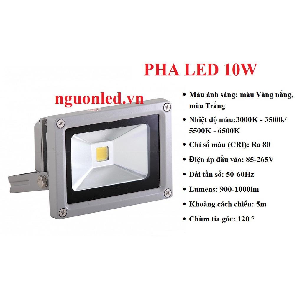 ĐÈN PHA LED 10W VỎ XÁM LOẠI TỐT, GIÁ RẺ, CHẤT LƯỢNG, ĐỦ WATT, ÁNH SÁNG VÀNG, RỘNG, CHIẾU XA, KÍN NƯỚC.