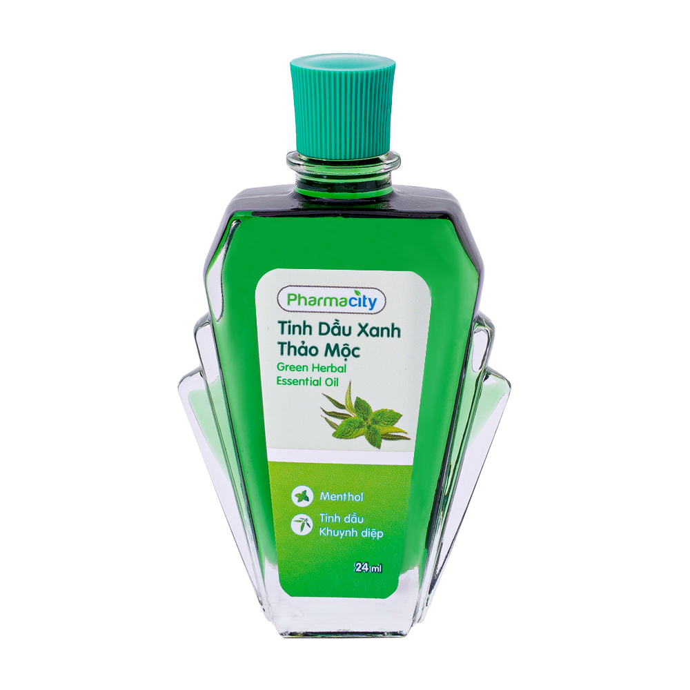 Tinh dầu xanh thảo mộc Pharmacity (Chai 24ml)