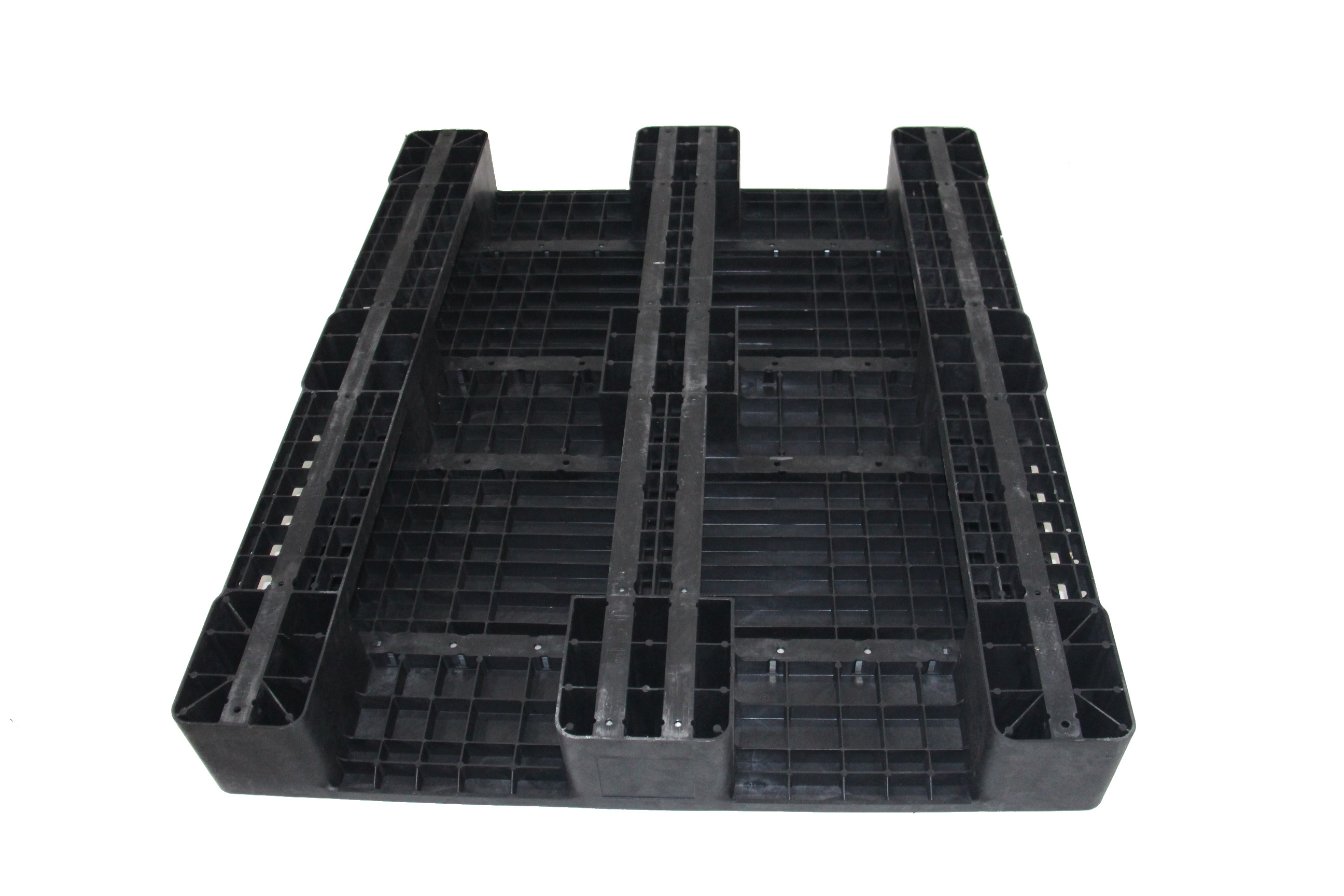 Pallet Nhựa Khôi Việt 1200x1000x150 một mặt bít màu đen