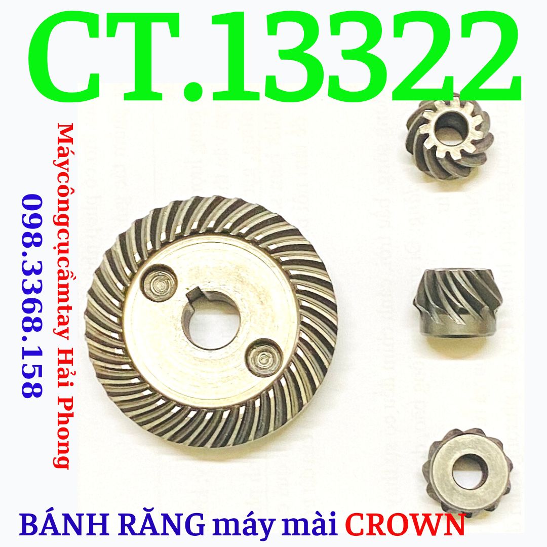 Bánh răng Máy mài góc 'CROWN' Mod. 'CT13322' ∮100 mm