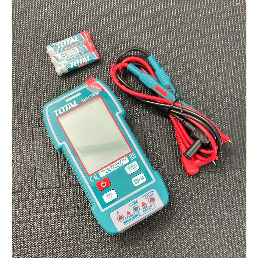 ĐỒNG HỒ VẠN NĂNG KỸ THUẬT SỐ 6V TOTAL TMT516004 - HÀNG CHÍNH HÃNG