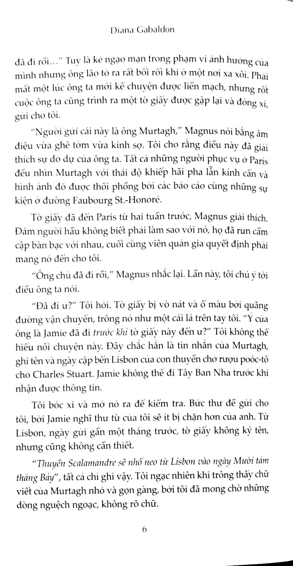 Outlander - Chuồn Chuồn Hổ Phách - Tập 2