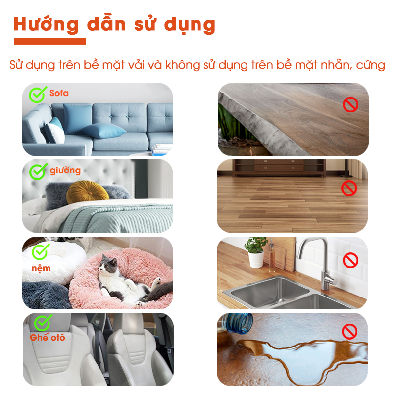 Cây Lăn Lông Tĩnh Điện, Bụi Đa Năng + Tặng Chổi Vệ Sinh