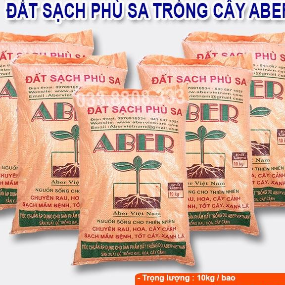 Đất phù sa dinh dưỡng ABER - Trồng rau, hoa, cây cảnh
