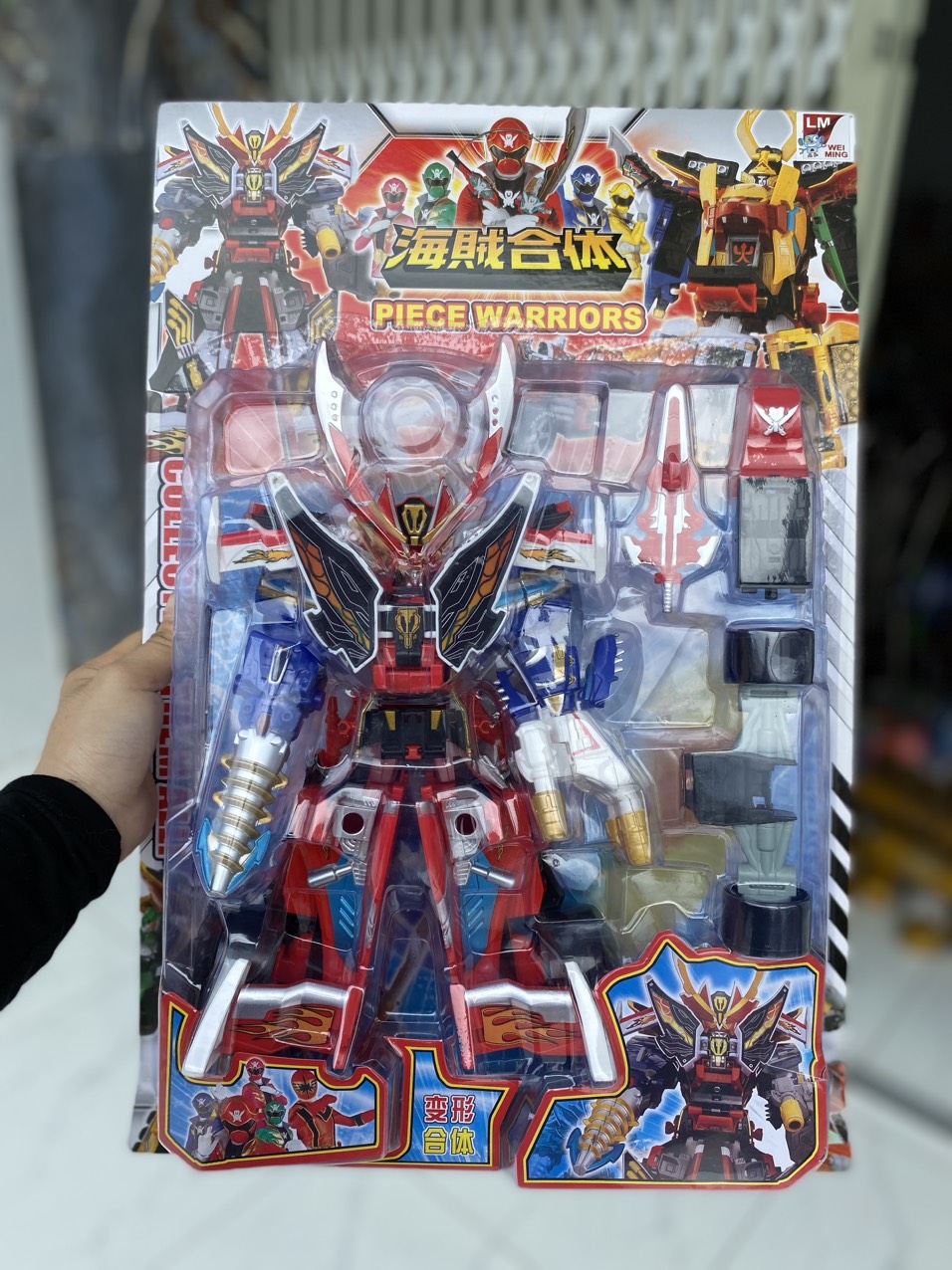 Đồ chơi siêu nhân gao sấm sét