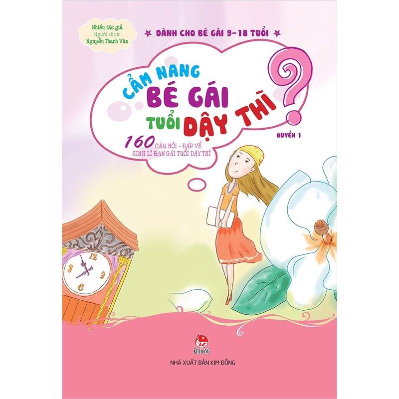 Sách - Combo Cẩm Nang Bé Gái Tuổi Dậy Thì - Kim Đồng