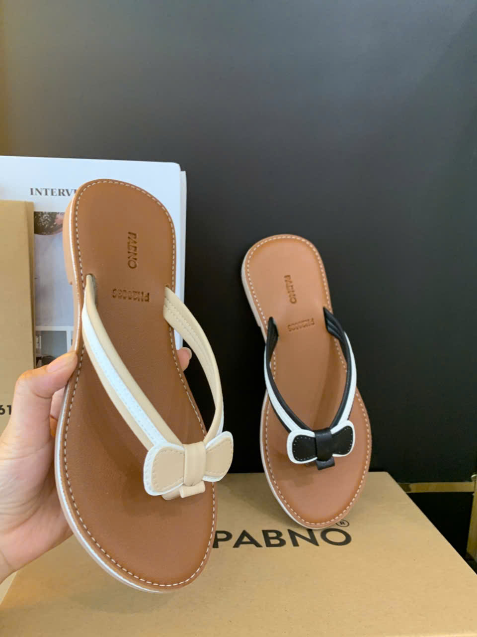 DÉP KẸP NƠ NỮ PABNO PN20036