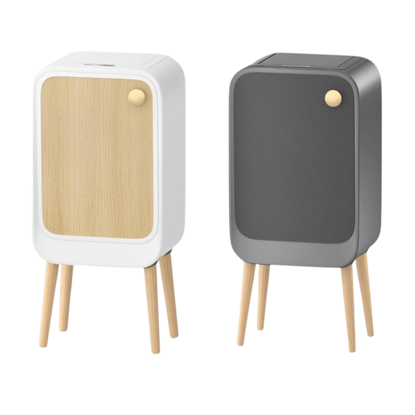 Thùng rác cảm biến ELPHECO mở hai cánh có chân 20L Hàng chính hãng