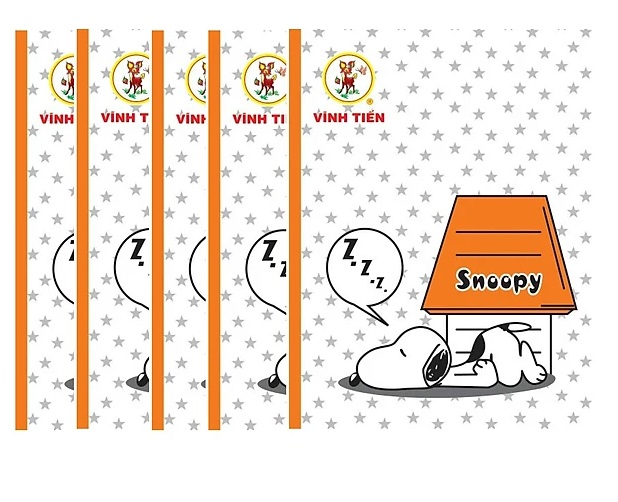 Lốc 5 Tập Snoopy 4 Ôly 200 Trang - Mẫu Ngẫu Nhiên