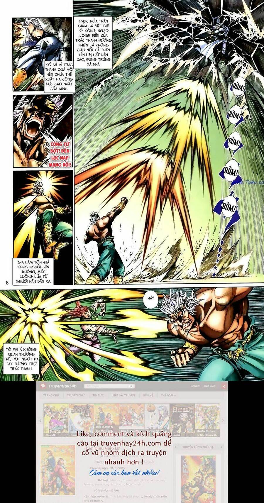 anh hùng vô lệ chapter 121 8