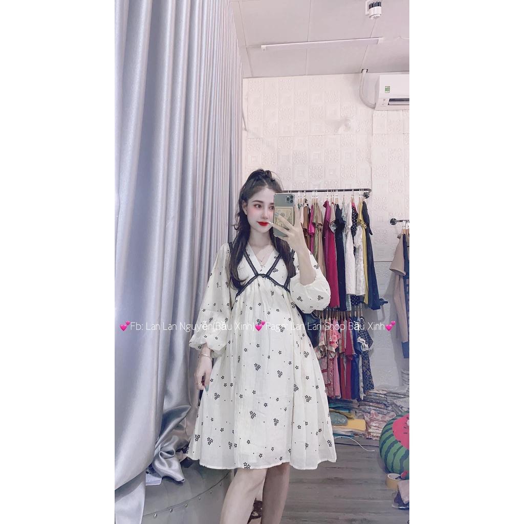 VÁY BẦU THU ĐÔNG maxi phong cách trẻ trung