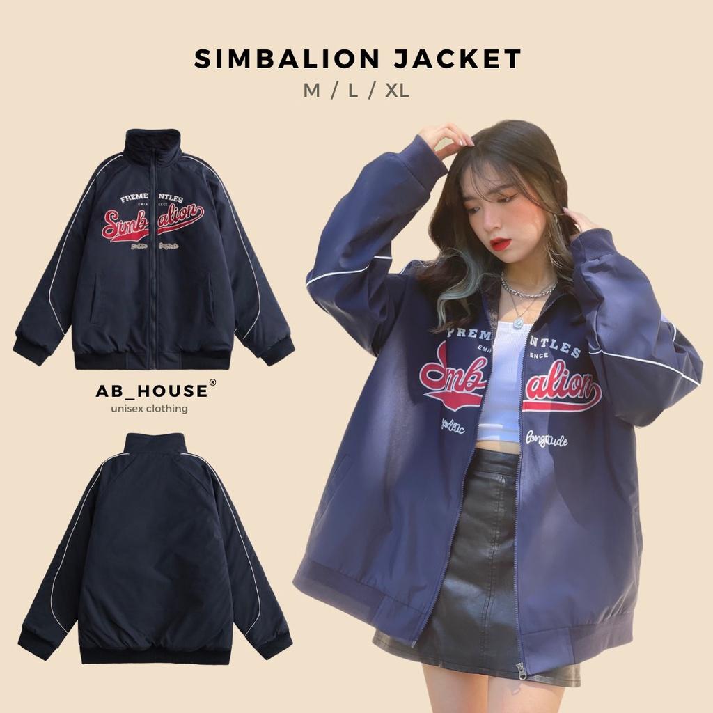 Áo khoác SIMBALION jacket dù 2 lớp unisex nam nữ _Unisex