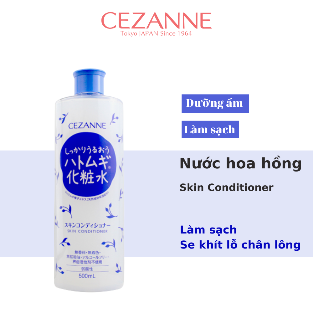 Dung Dịch Dưỡng Ẩm Skin Conditioner Cezanne (500ml)