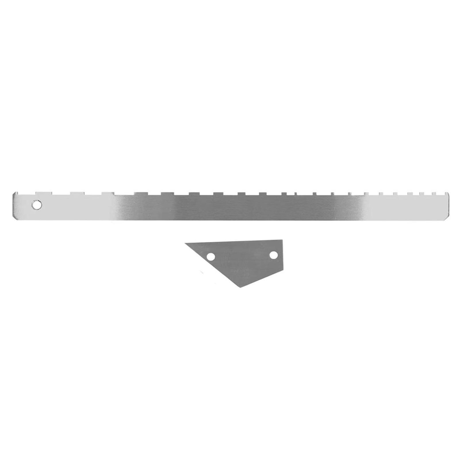Guitar Neck Ruler Durable Luthiers String Action Ruler for Bass Guitar
