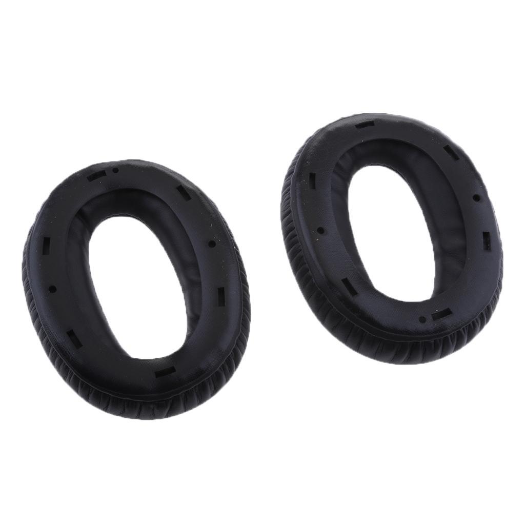 2Pair Soft Ear Pads Cushions Replacement For Sony MDR-1000X WH-1000XM2 Headset