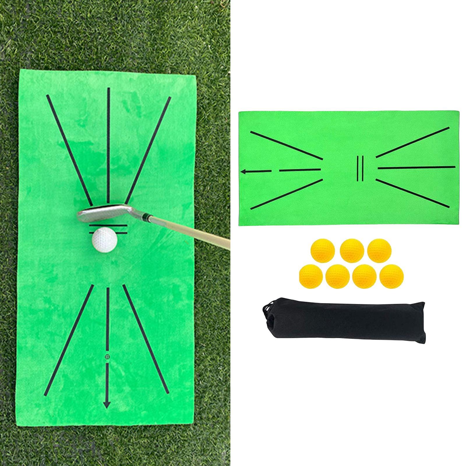 Backyard Golf Training Mat Indoor Outdoor Training Aid Fairway Mat for Golf Practice