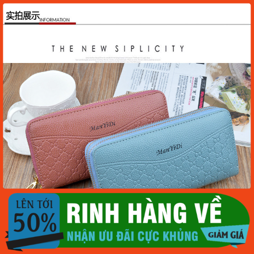 Ví Nữ Dài Cầm Tay Cao Cấp Sang Trọng Phong Cách Hàn Quốc TVNN312 - Backpackworld HCM