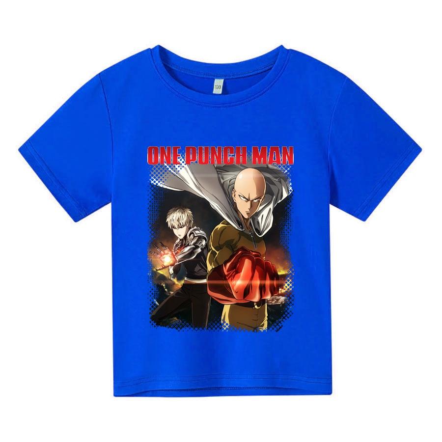 Áo thun cho bé ONE PUNCH MAN, 4 màu, có size người lớn, áo thun trẻ em Anam Store