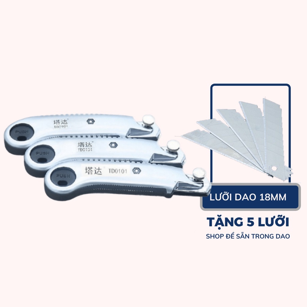 Dao rọc giấy lớn - thay lưỡi liên tục DRG14