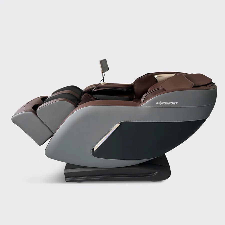Ghế massage KINGSPORT G91 cao cấp con lăn 3D với 8 bài tập, chế độ quét cơ thể thông minh, túi khí massage chân cao