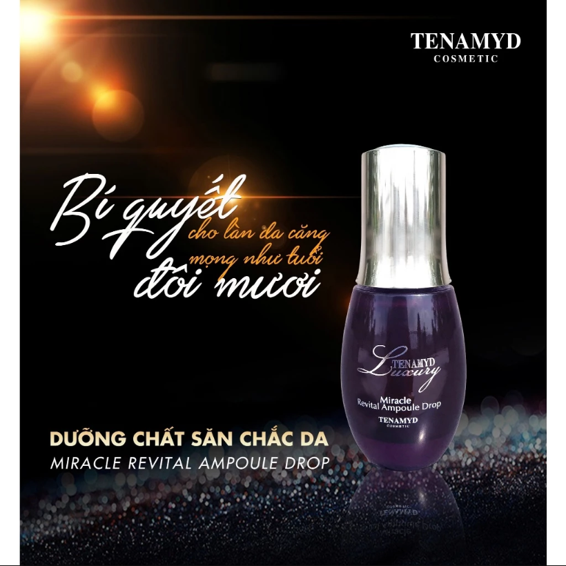 Tinh chất săn chắc da TENAMYD Luxury Miracle Revital Ampoule Drop 30ml