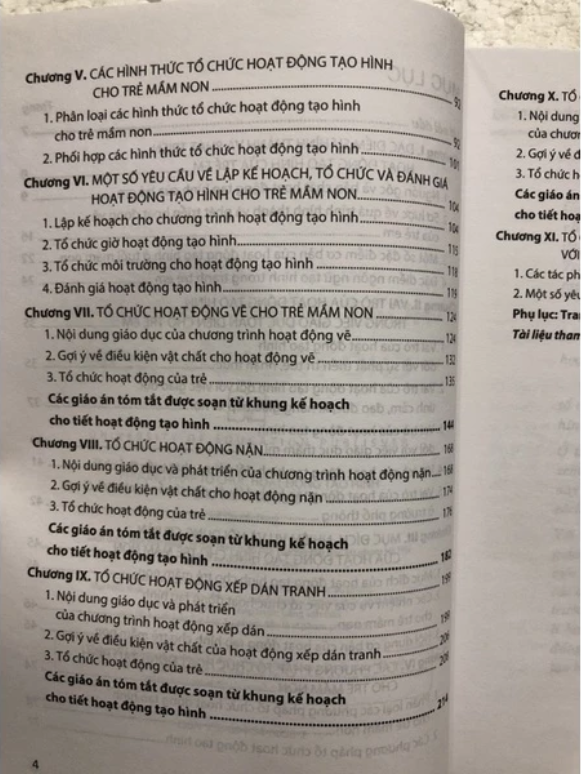 Sách - Phương pháp tổ chức Hoạt động tạo hình cho trẻ mầm non