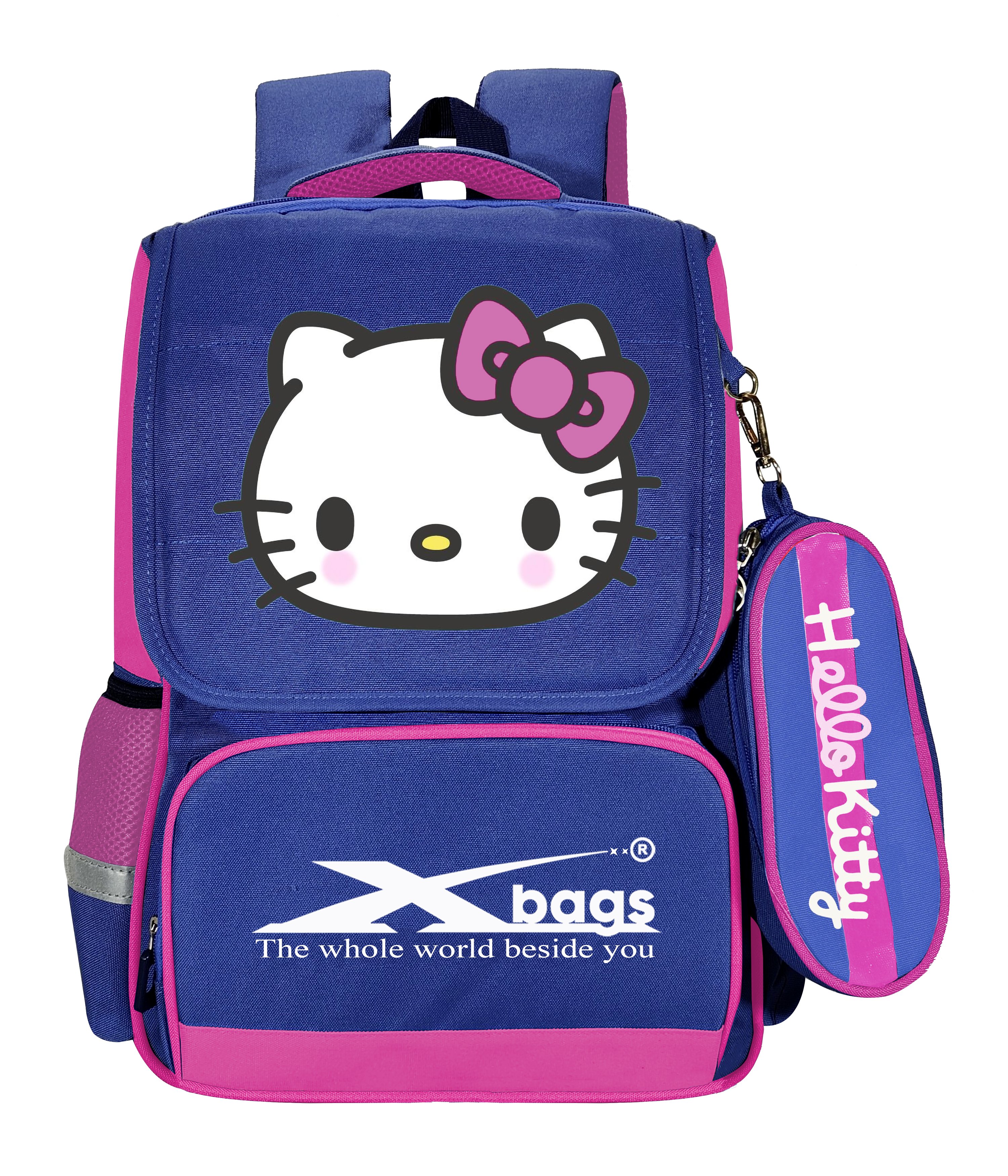 Ba lô học sinh tiểu học nữ Xbags Pretty Xb 3018, ba lô nữ cấp 1 dễ thương