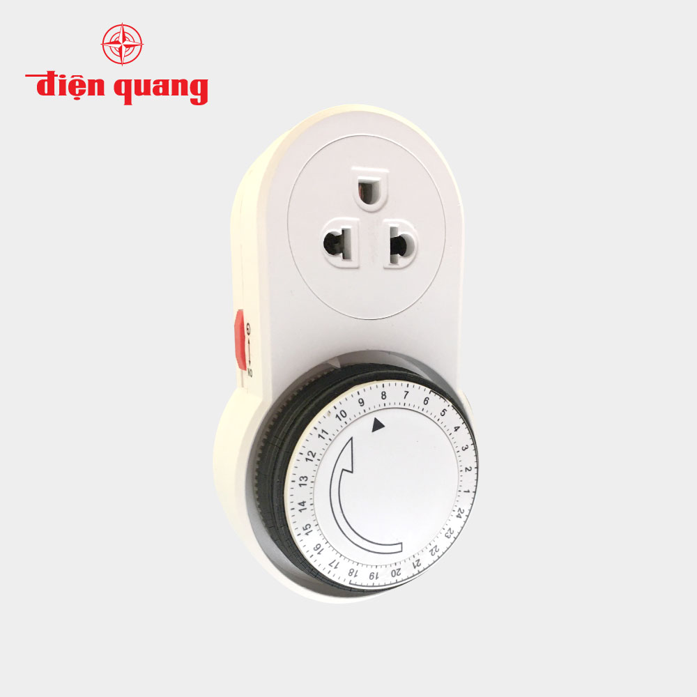 Ổ cắm hẹn giờ Điện Quang ĐQ ESK MT06 WBL 13