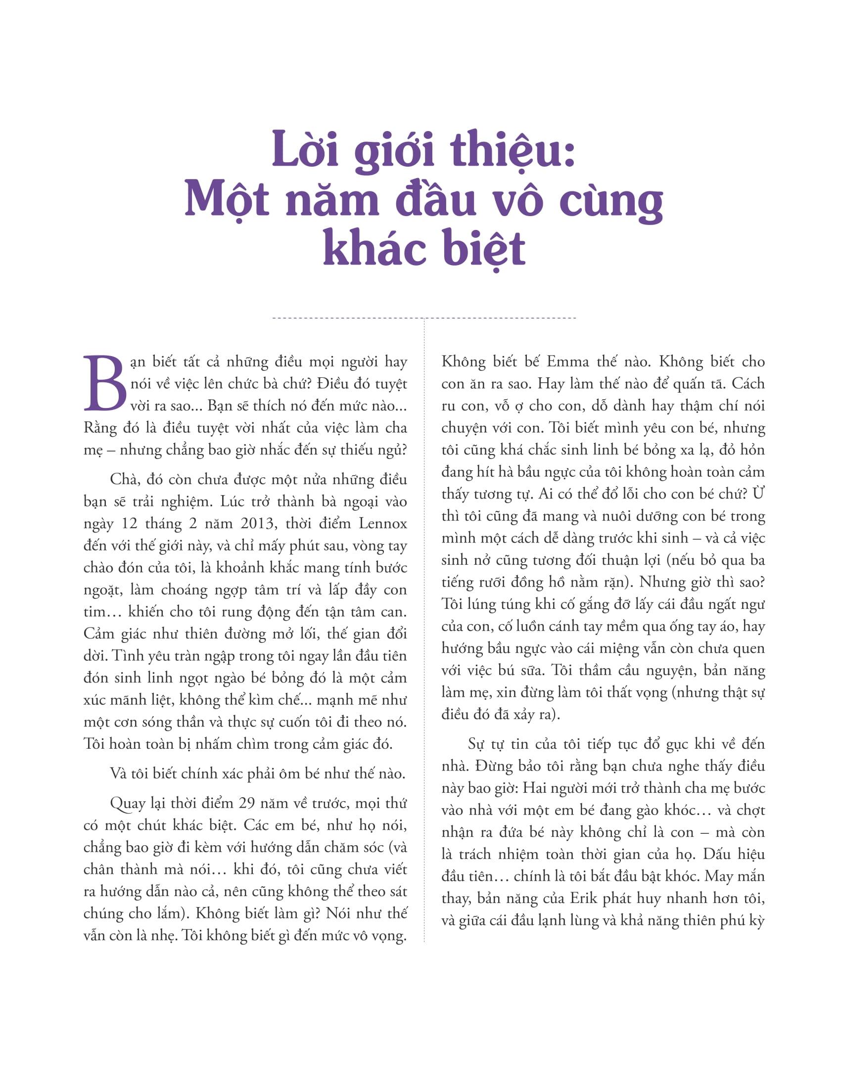 Sách - Hành Trình Nuôi Con - Chăm Con 0-12 Tháng - What To Expect - The First Year - Bìa Cứng