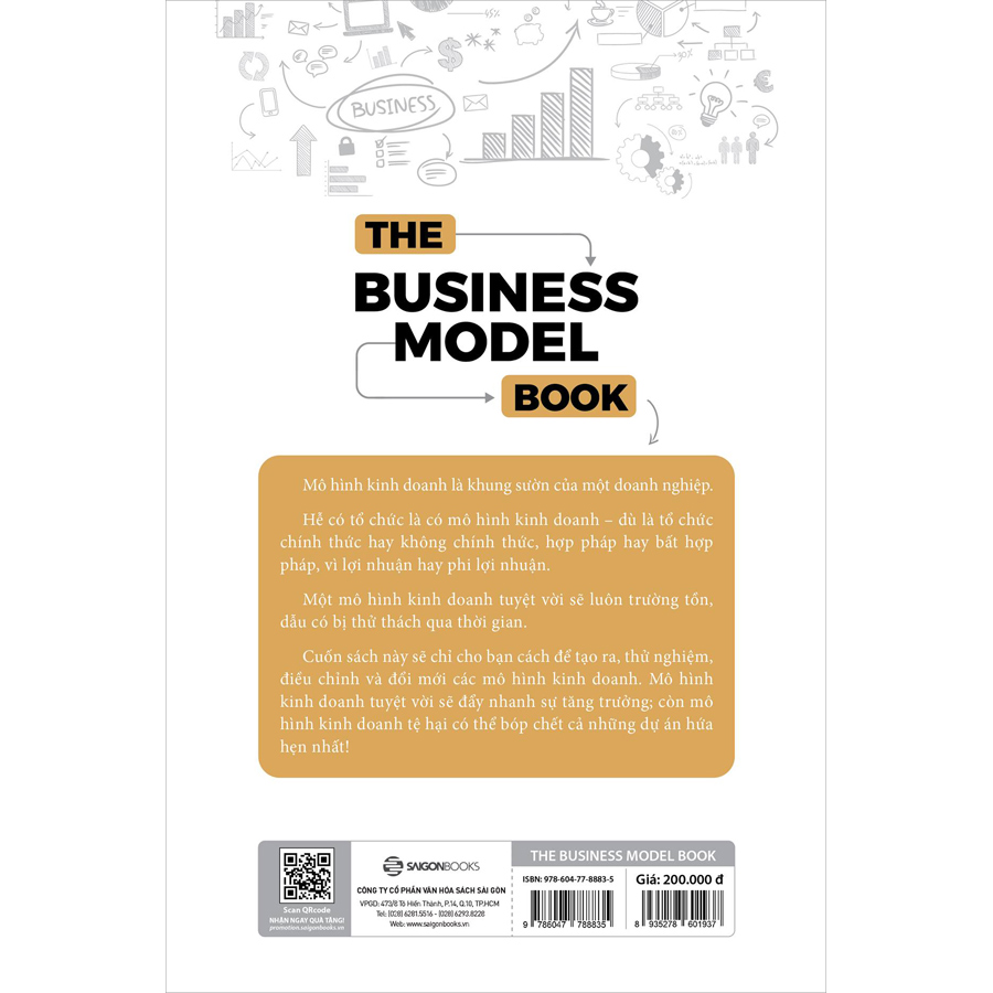 The Business Model Book: Xây Dựng, Thiết Kế Và Tối Ưu Mô Hình Kinh Doanh (SGB)