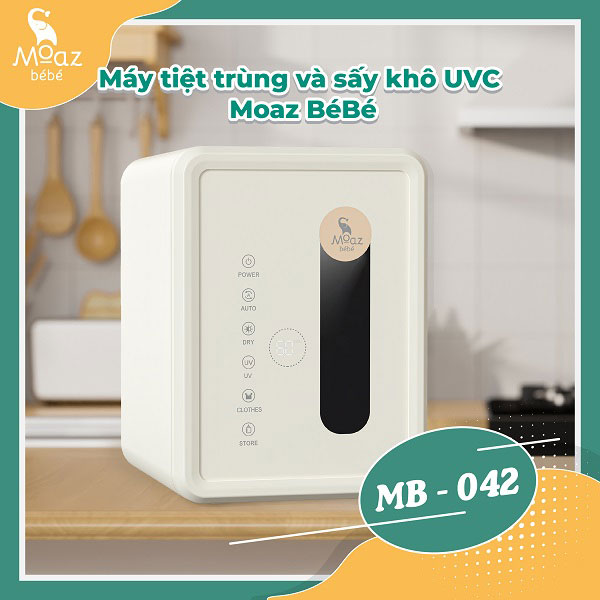 Máy Tiệt Trùng Và Sấy Khô UVC Moaz Bebe MB-042