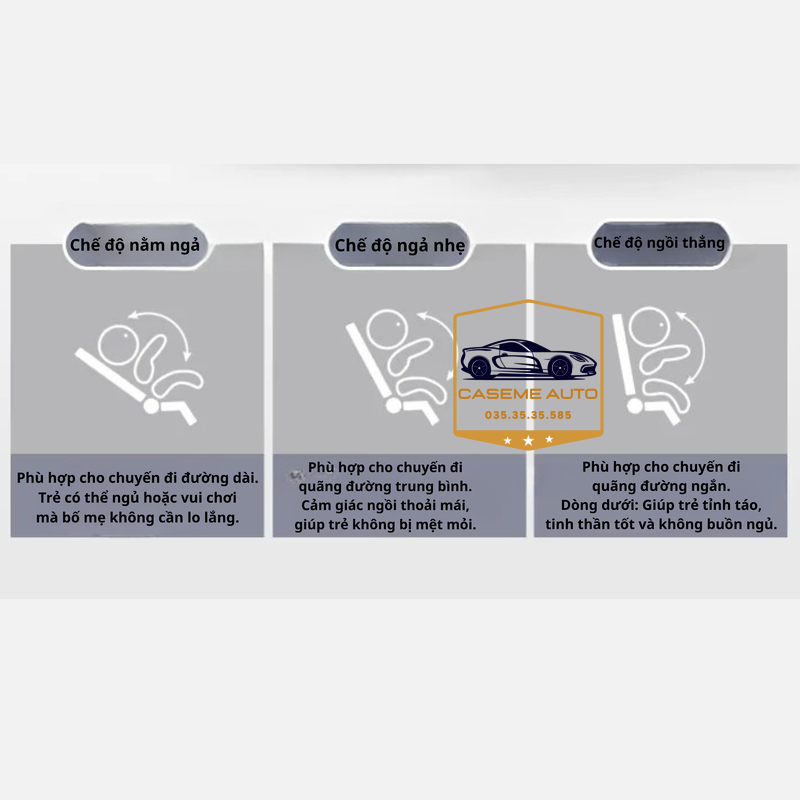 Ghế Ngồi Ô Tô Trẻ Em Reyi Isofix Cao Cấp Dùng Cho Bé Từ 9 Tháng Đến 12 Tuổi An Toàn Chắc Chắn Nhẹ 4kg - Hàng Chính Hãng