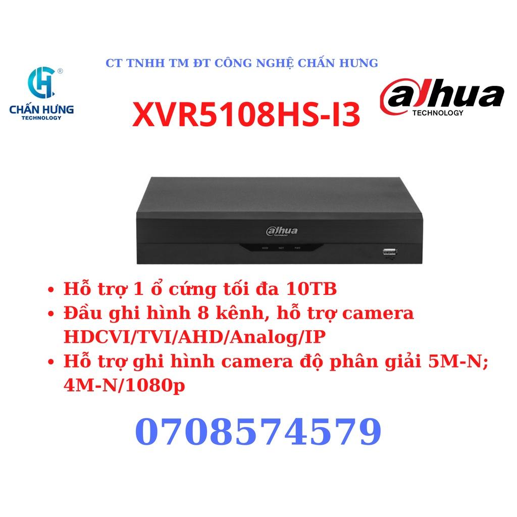 Đầu ghi HDCVI 8 kênh DAHUA DH-XVR5108HS-I3- Hàng chính hãng