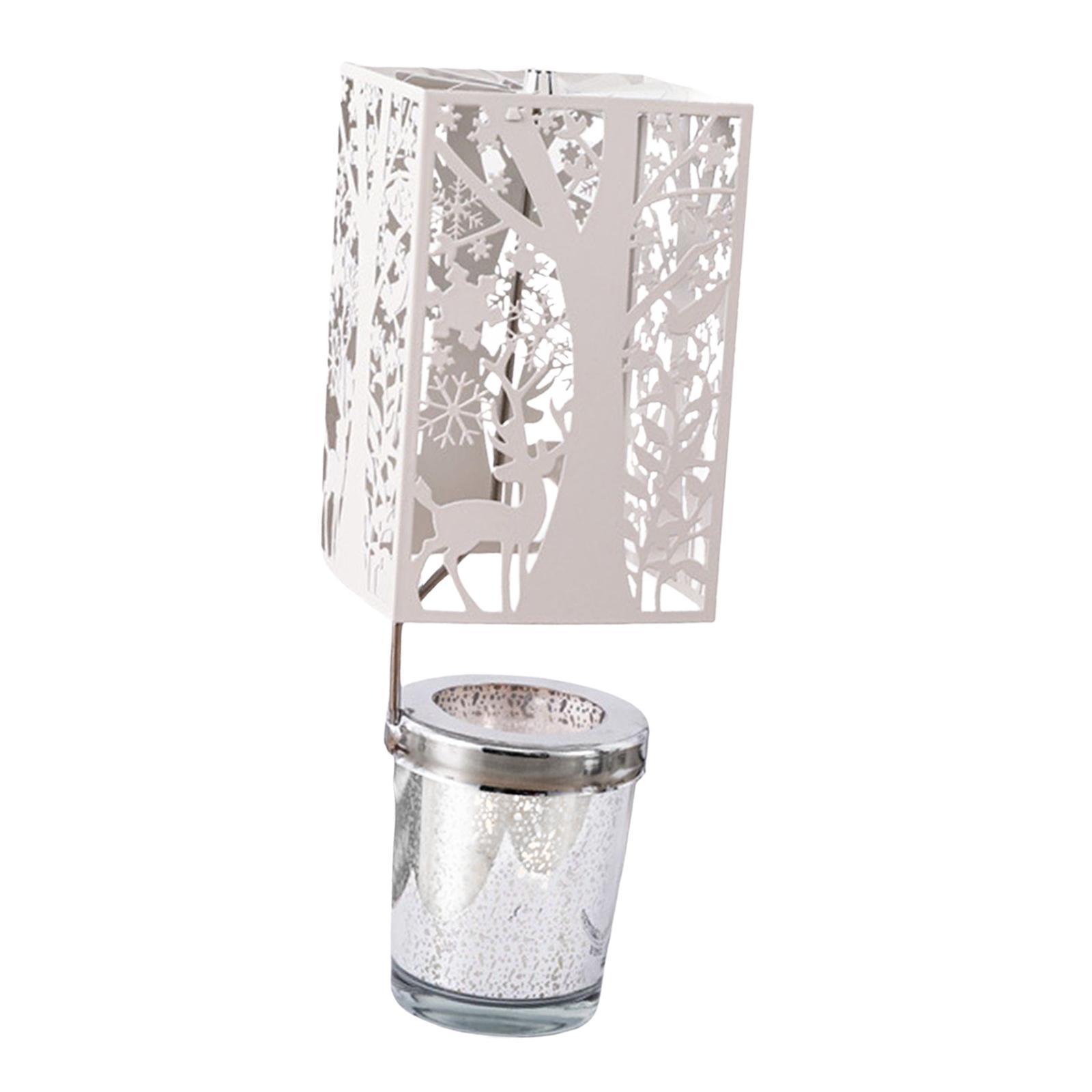 Rotating Candle Holder Candlestick Tea Light Holder for Table Centerpiece