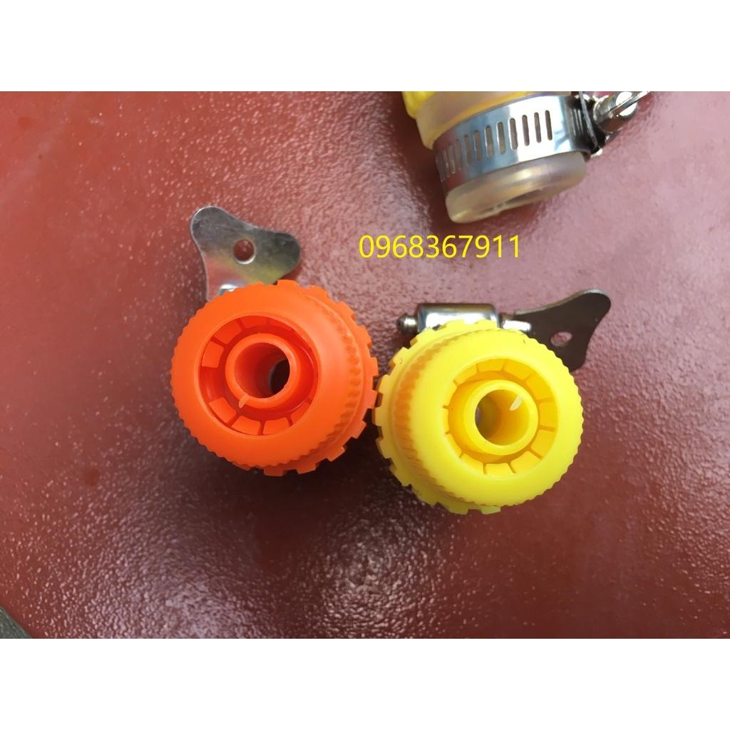 Cút nối nhanh rửa xe có đai xiết