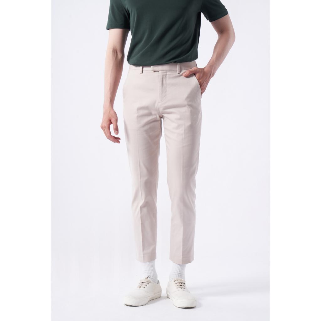 Quần Tây Nam Form Slim Crop - 10F21PFO004 | LASTORE MENSWEAR