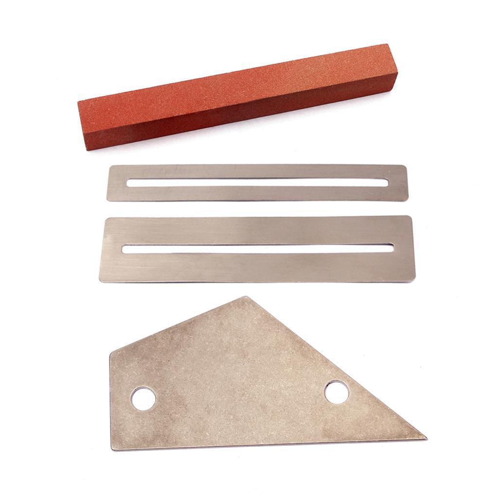 Guitar High Fret Rocker+Protectors+Fret Sanding for Luthier Guitarist Tool
