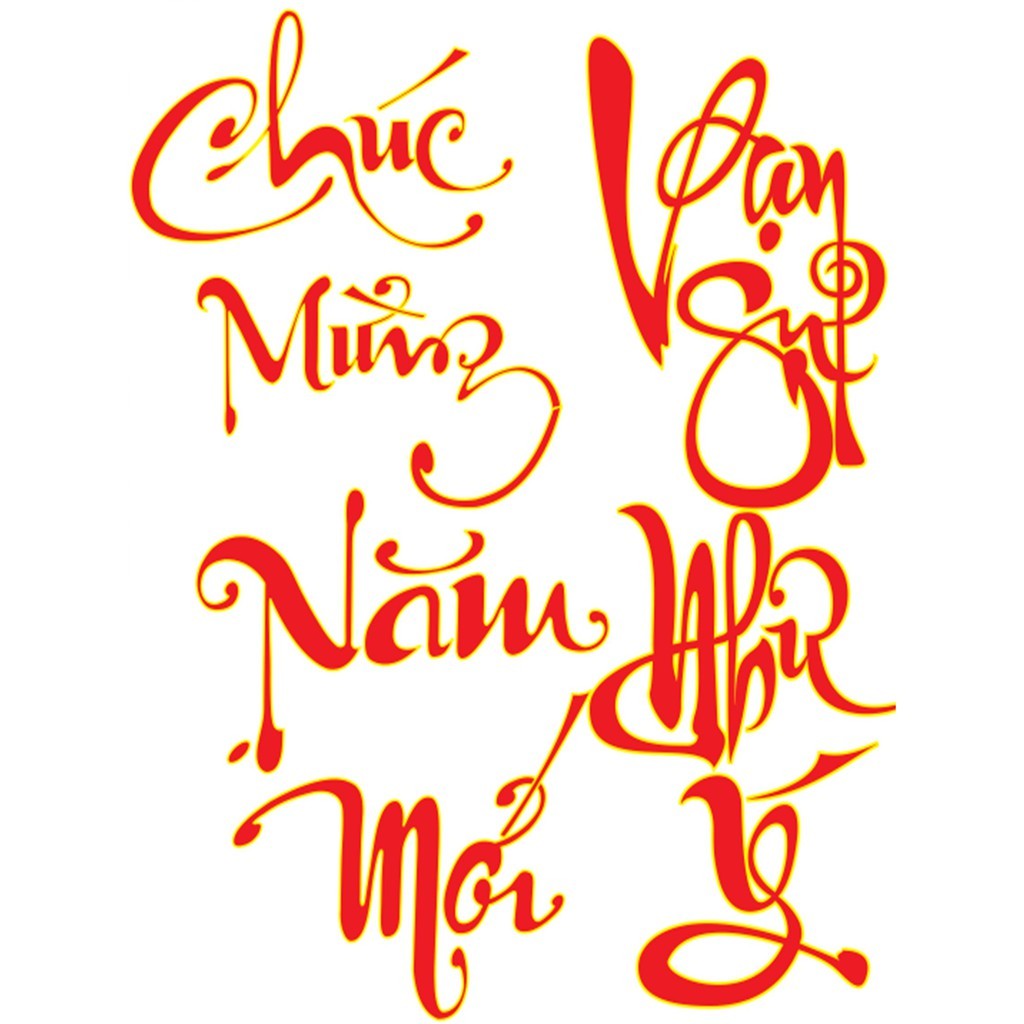 (HCM) Decal dán trang trí tết xuân Bính Ngọ 17 Binbin TTT17 decor văn phòng,nhà hàng, khách sạn