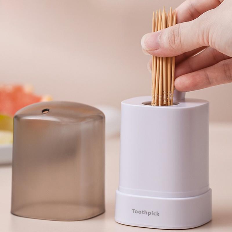 Hộp đựng tăm xỉa răng đẩy tự động dễ sử dụng