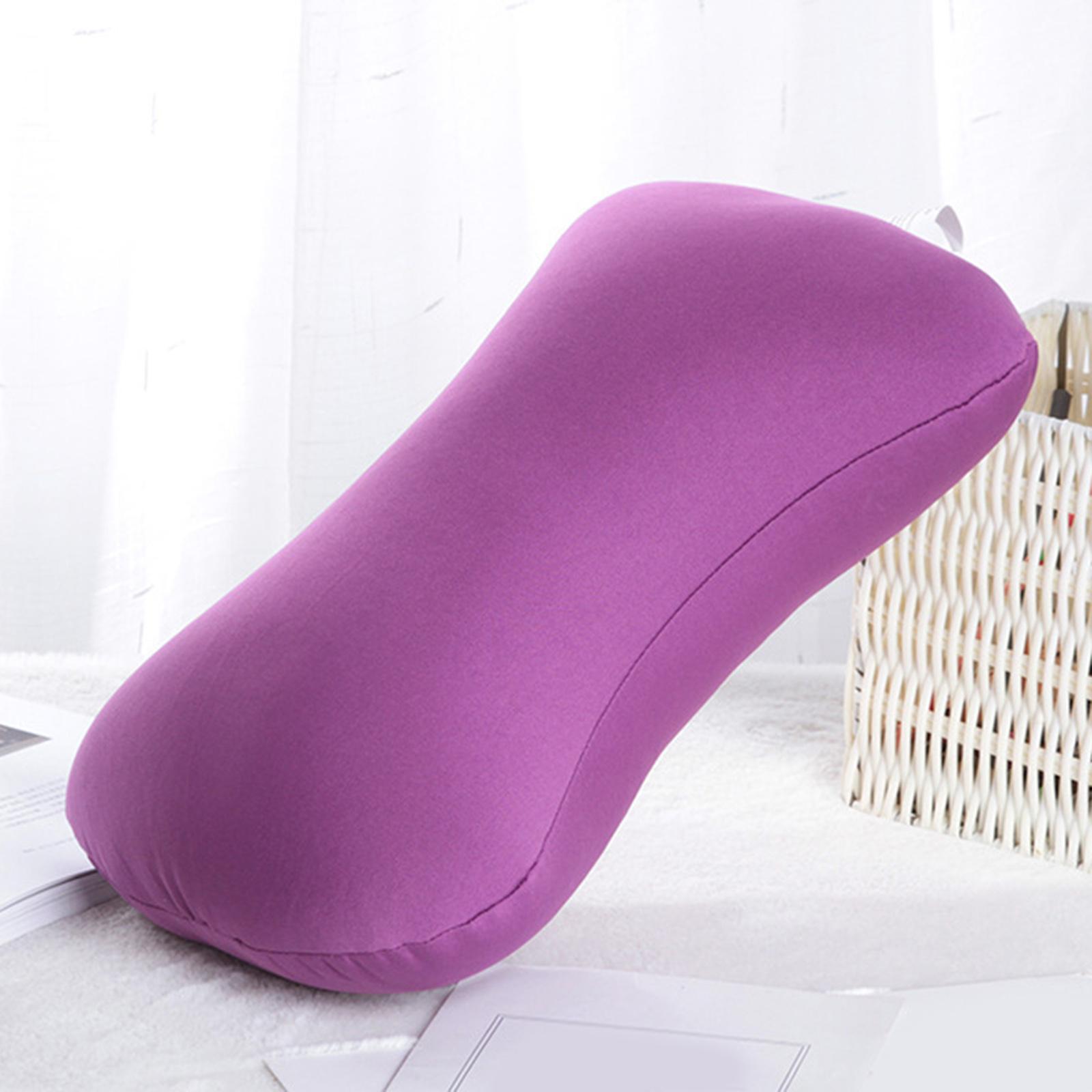 3Pcs Microbead Back Cushion 38x20cm Throw Sleep Head Neck Rest Cozy Bed