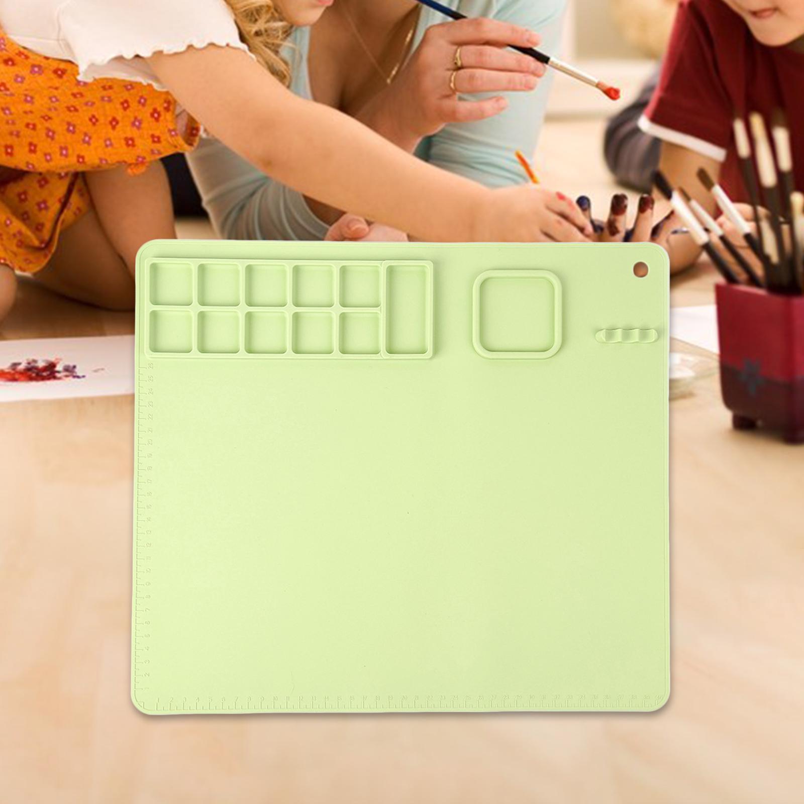 Silicone Mat for Resin Casting Table Protector Silicone Jewelry Casting Mat for Crafting Art Painting