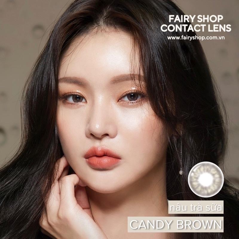 Kính Áp tròng Candy Brown Nâu Trà Sữa - FAIRY SHOP CONTACT LENS