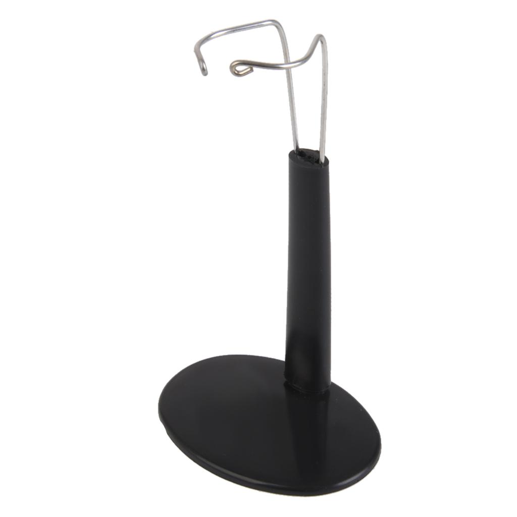 Black Adjustable Doll/Bear Stand Display Holder 4.13 - 5.12 inch
