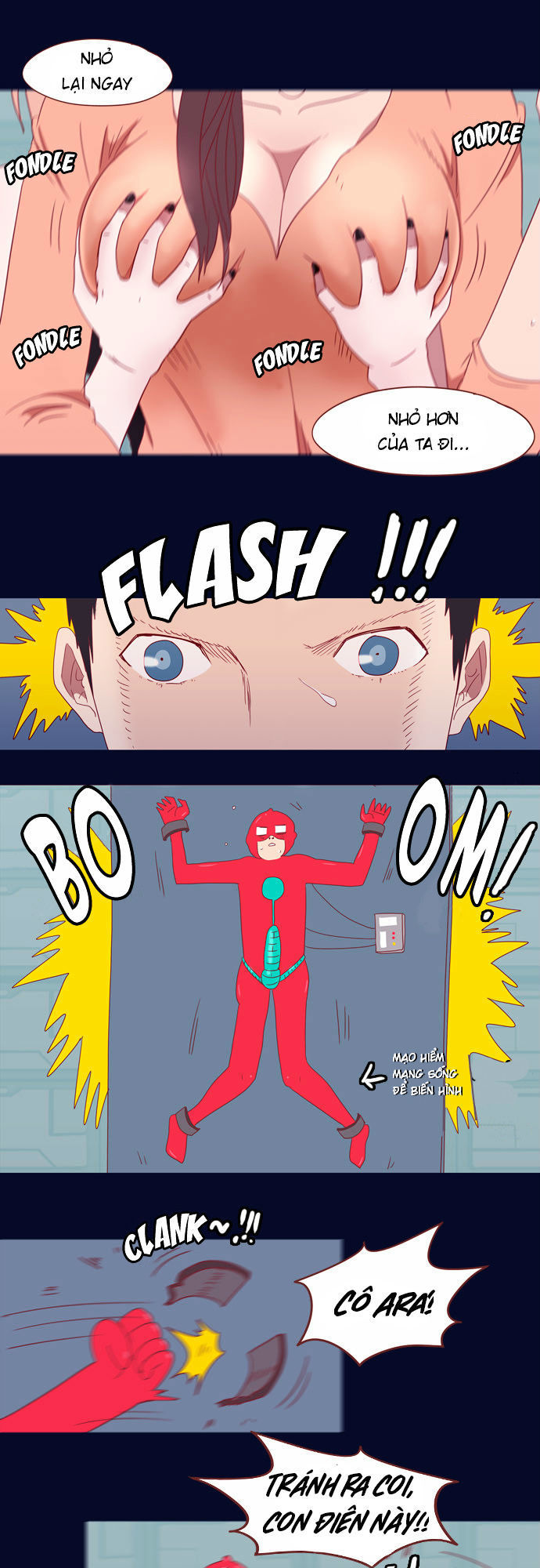 siêu nhân tinh trùng chapter 15 20