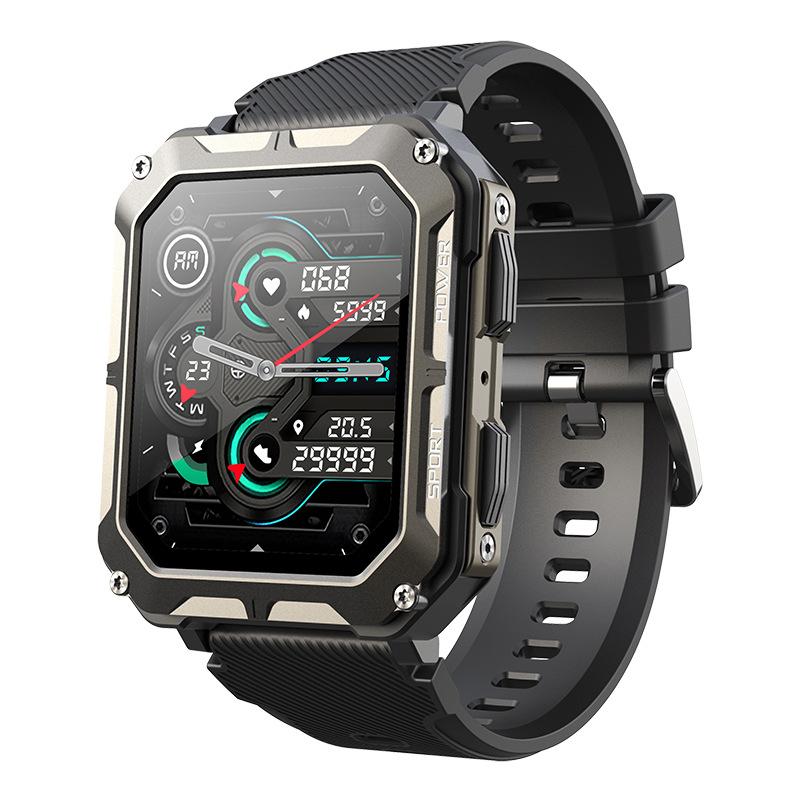 Đồng hồ thông minh C20PRO phong cách mới nhất, cuộc gọi Bluetooth, nhịp tim, chế độ đa thể thao, vòng đeo tay thông minh, đồng hồ thể thao